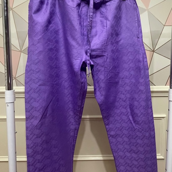 Dashiki 2-Piece Shirt & Pant Suit, African Men's Dashiki, Hand embroidery Large - Picture 5 of 10